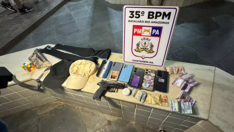 Rastreador de celular roubado leva polícia a suspeitos em motel de Santarém