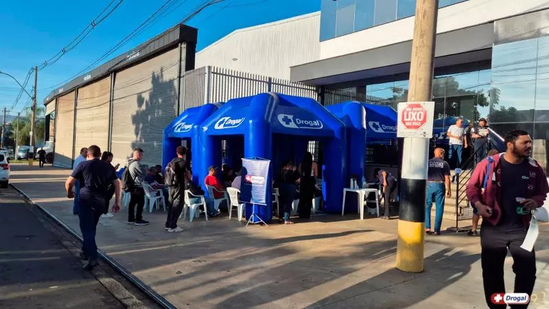 Rede Drogal promove mutirão de empregos em Campinas: oportunidades para todos!