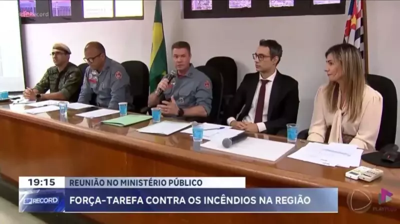 Reunião em SP discute estratégias para evitar incêndios durante a estiagem