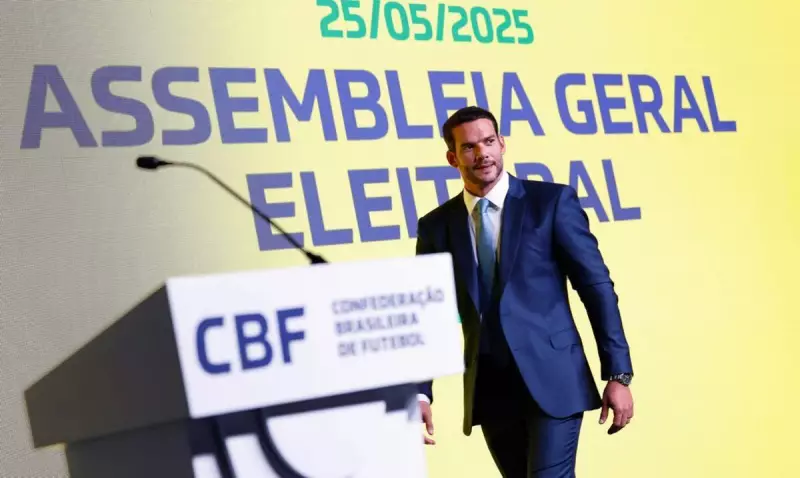 Samir Xaud é eleito presidente da CBF em eleição sem concorrentes