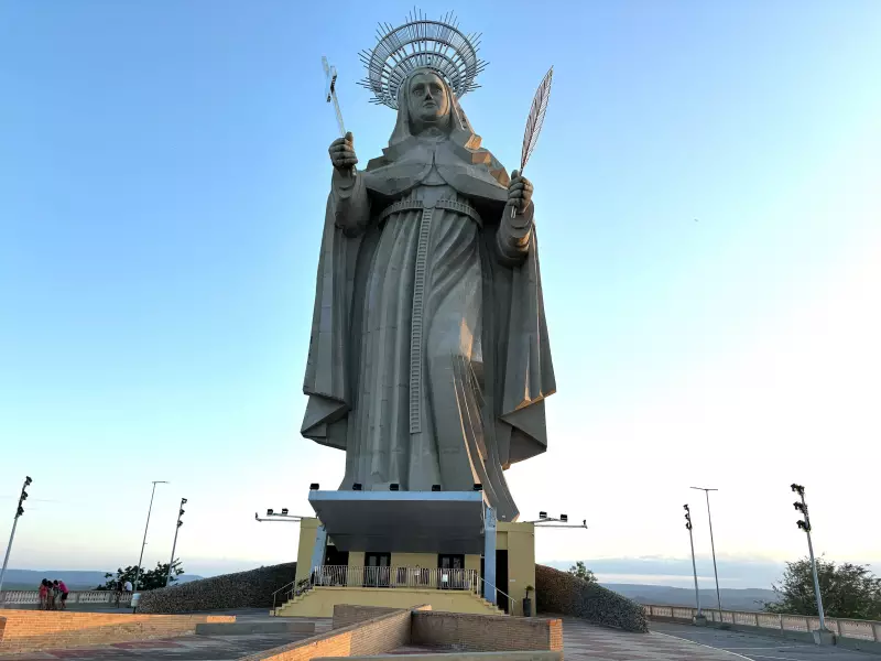 Santa Rita de Cássia: RN abriga a maior estátua católica do mundo em cidade devota