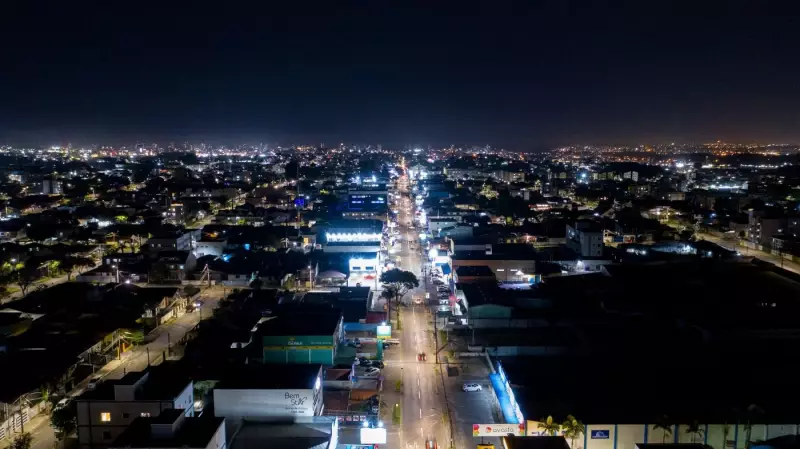São José dos Pinhais economiza 60% na conta de luz com troca por lâmpadas LED