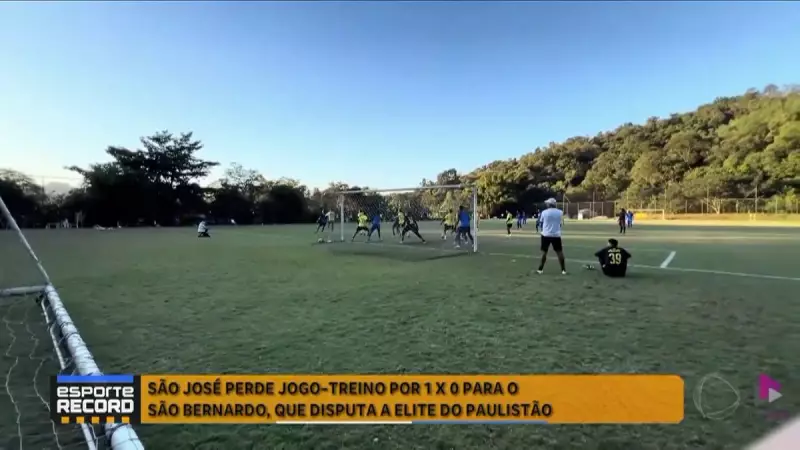 São José perde jogo-treino para o São Bernardo em preparação para o Paulistão