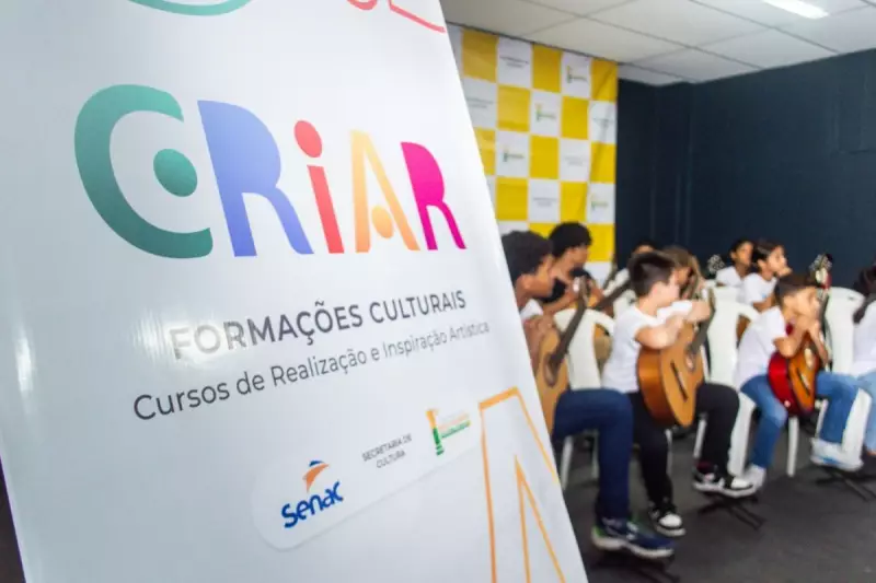 São Vicente (SP) oferece oficinas artísticas gratuitas em parceria com o Senac