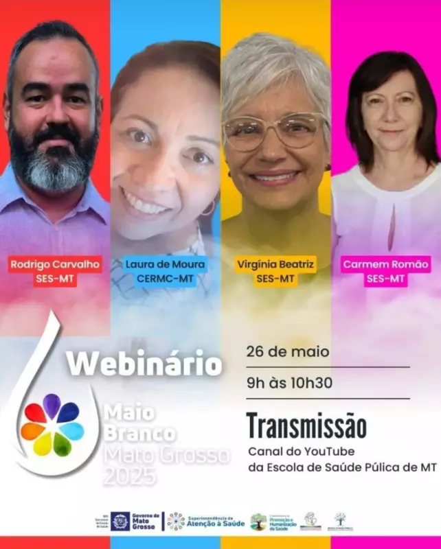 SES-MT promove webinário para incentivar doação de leite humano: saiba como participar