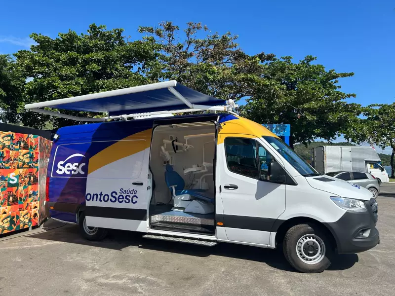 Sesc amplia frota de veículos para atendimento odontológico gratuito e leva saúde bucal a mais brasileiros