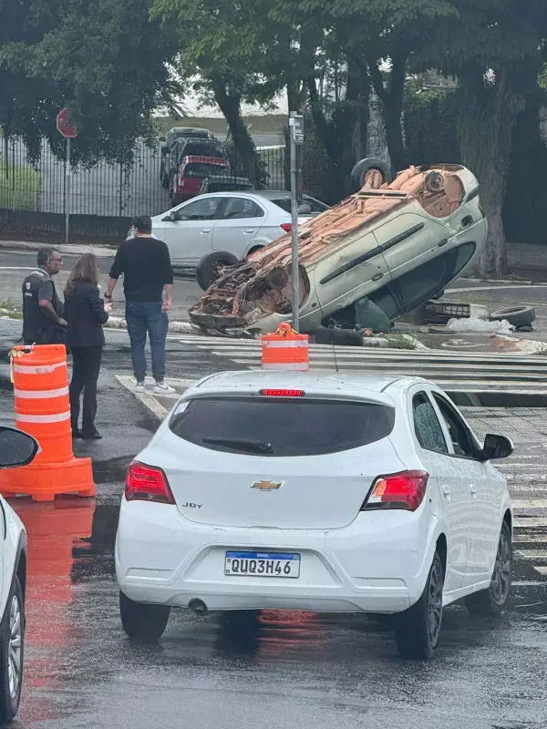 Simulado de acidente em Taubaté testa eficiência de equipes de resgate na Avenida do Povo