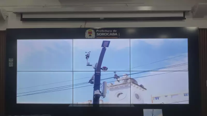 Sorocaba lança programa pioneiro de segurança pública com reconhecimento facial