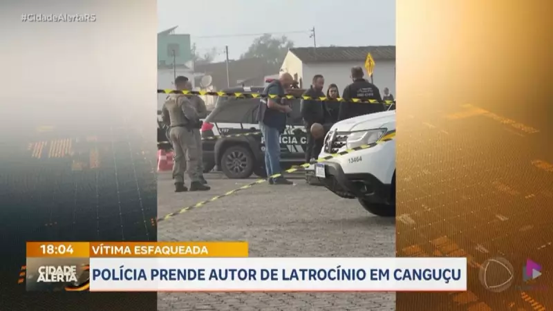 Suspeito de latrocínio é preso em menos de 12 horas em Canguçu, RS