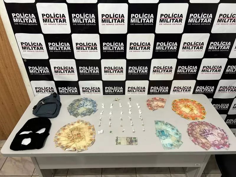 Suspeito de tráfico é preso após perseguição policial em Itabirinha, MG