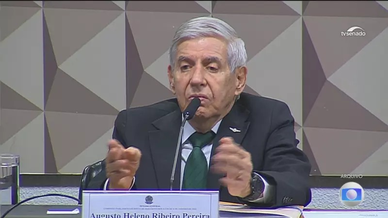 Tentativa de golpe: testemunhas da defesa do general Augusto Heleno depõem no STF