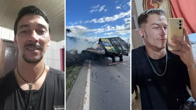 Tio e sobrinho morrem em choque frontal com caminhões em rodovia do Paraná: veja detalhes