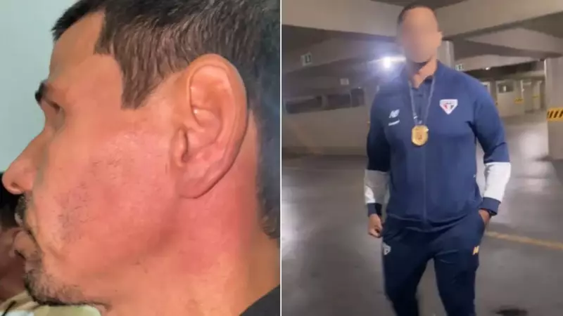 Torcedor do São Paulo relata agressão de segurança ao tentar foto com Luciano: veja o vídeo