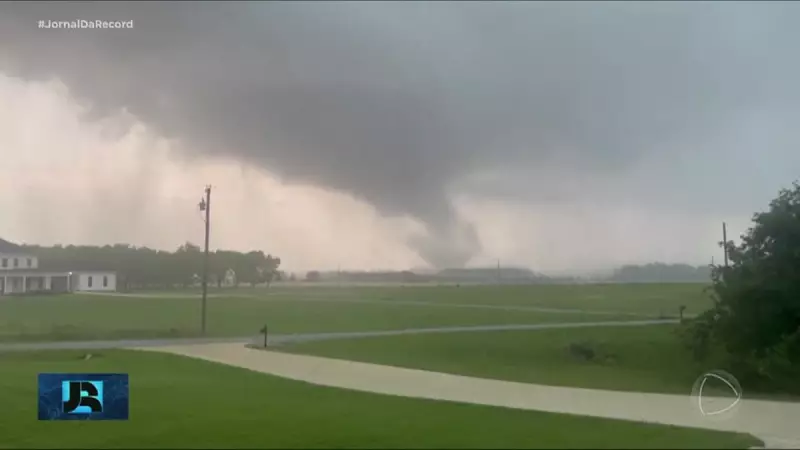Tornados ameaçam milhões nos EUA: alerta de tempestades violentas