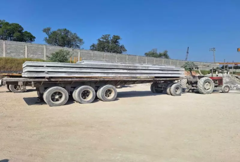 Tragédia em Caçapava: Trabalhador morre após ser prensado entre trator e vigas de concreto