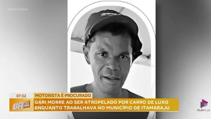 Tragédia em Itamaraju: Gari morre atropelado por motorista de carro de luxo