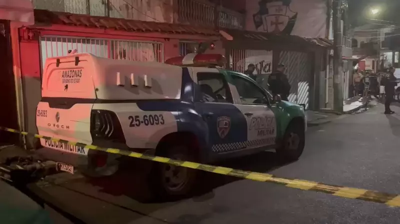 Tragédia em Manaus: Dois mortos e dois feridos em ataque a tiros na frente de barbearia