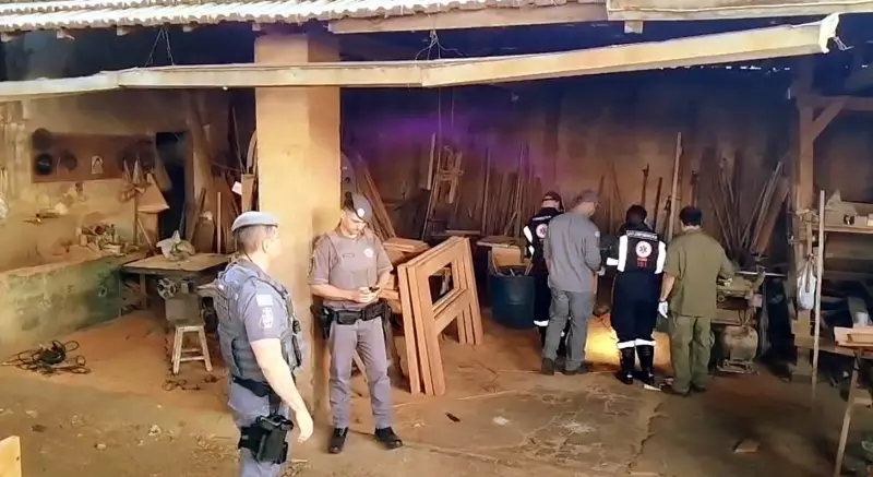 Tragédia em Mococa: Homem morre eletrocutado ao tentar furtar madeireira