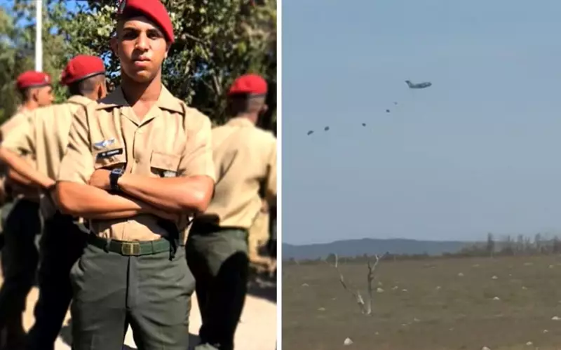 Tragédia em treinamento de paraquedismo: militar morre e dez ficam feridos no Exército