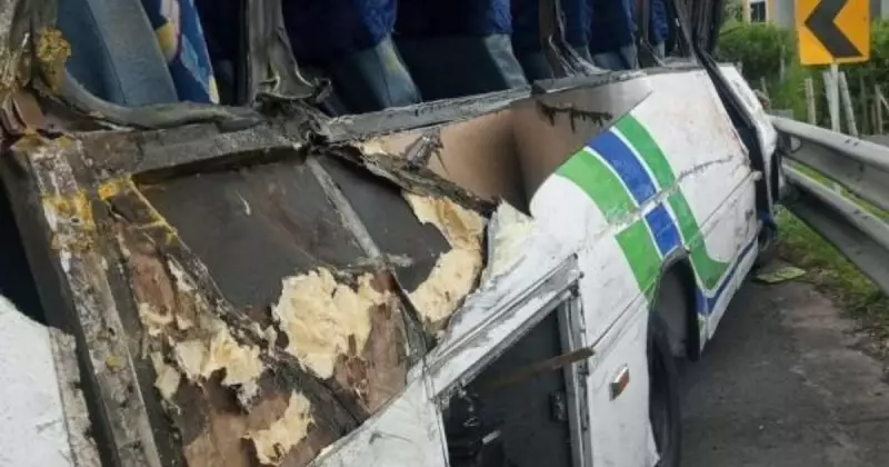 Tragédia na Colômbia: Ônibus cai em precipício e 11 estudantes morrem