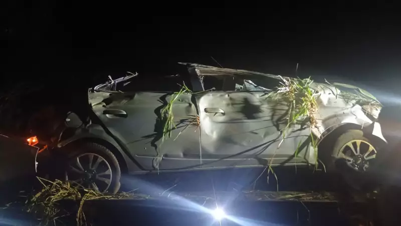 Tragédia na MG-050: Motorista morre após capotamento em Pedra do Indaiá