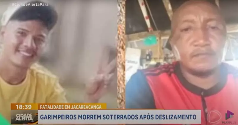 Tragédia no Pará: Dois garimpeiros morrem soterrados após deslizamento em Jacareacanga