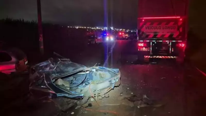 Tragédia no trânsito: homem morre e vários ficam feridos em acidente no interior de SP