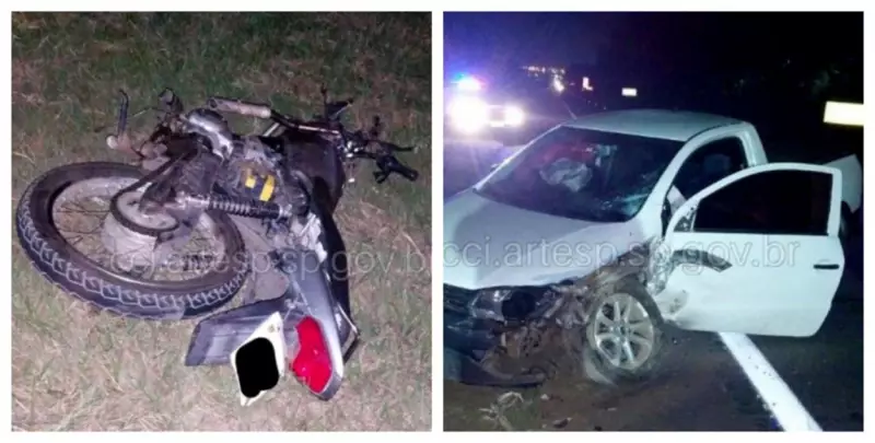 Tragédia no trânsito: Motociclista morre após colisão com carro na SP-215, em Porto Ferreira