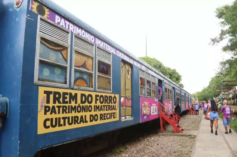 Trem do Forró completa 35 anos e muda local de partida no Recife: saiba tudo!