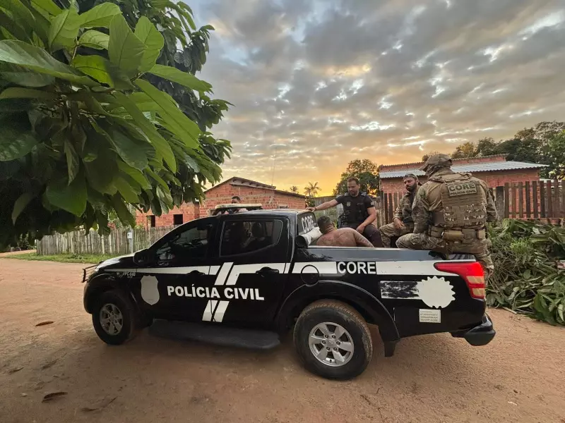 Três suspeitos de envolvimento em ação criminosa no Acre são presos durante operação policial