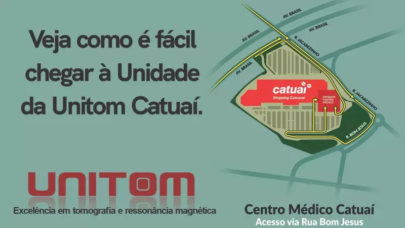 Unitom chega ao Centro Médico do Catuai Shopping em Cascavel: mais saúde e comodidade