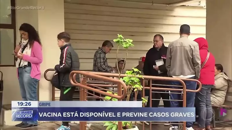 Vacina contra gripe disponível no Rio Grande: proteção contra casos graves