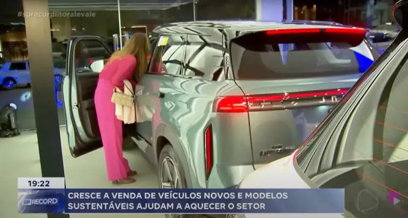 Venda de veículos novos cresce no Brasil: modelos sustentáveis impulsionam o setor