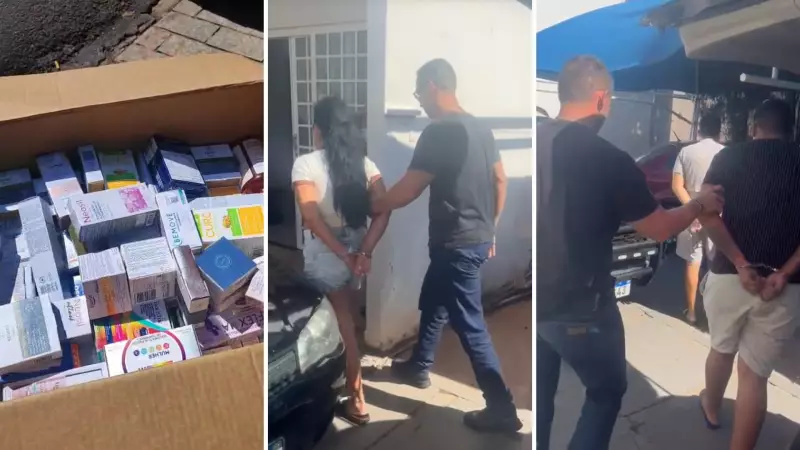 Venezuelanos são presos por furto de medicamentos em farmácias de Votuporanga