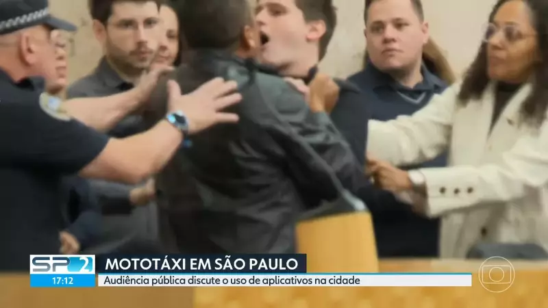 Vereador e presidente do SindiMoto-SP se envolvem em confusão durante audiência sobre mototáxi por app