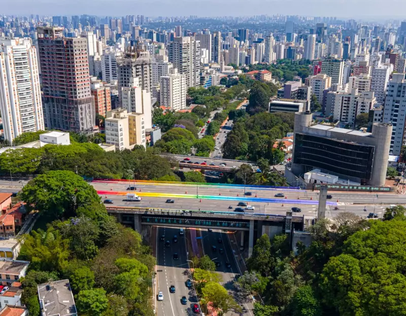 Viaduto Sumaré ganha nova vida com arte urbana e participação comunitária em SP