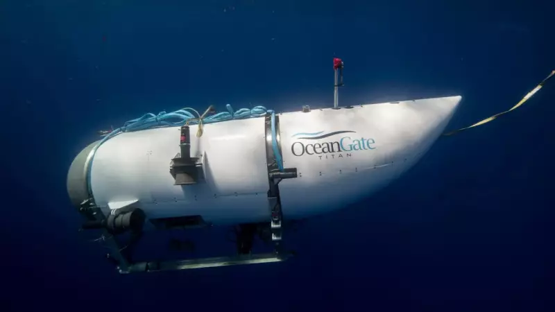 Vídeo revela os últimos momentos do submersível Titan antes de explorar o Titanic