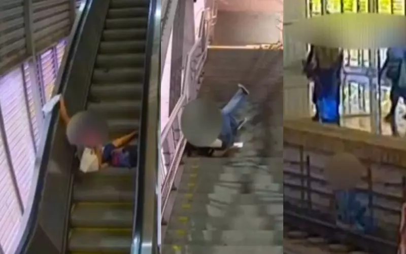 Vídeos chocantes mostram quedas de passageiros em escadas e trilhos do metrô de Salvador
