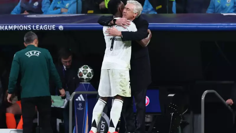 Vini Jr. se despede de Ancelotti com carta emocionante: 'Você mudou minha vida'