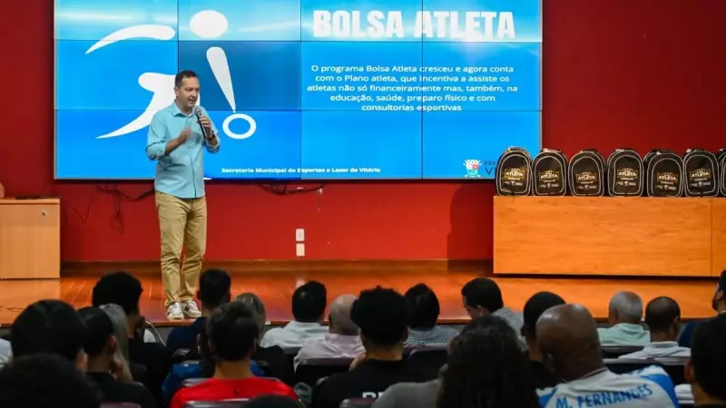 Vitória investe mais de R$ 1 milhão em bolsa atleta: veja valores e benefícios