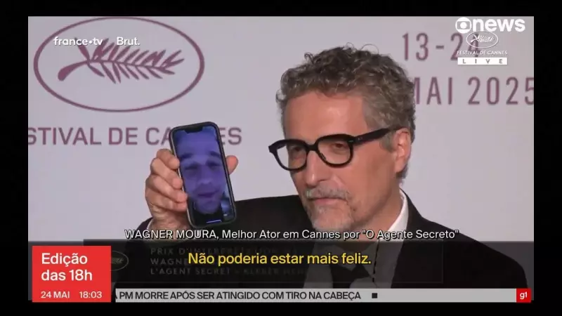Wagner Moura emociona Cannes com discurso poderoso sobre representatividade no cinema