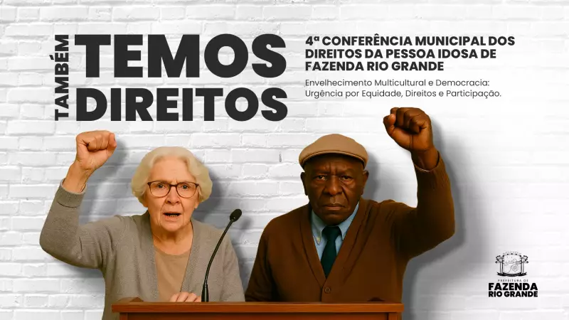 4ª Conferência Municipal dos Direitos da Pessoa Idosa em FRG: Equidade e Participação em Destaque