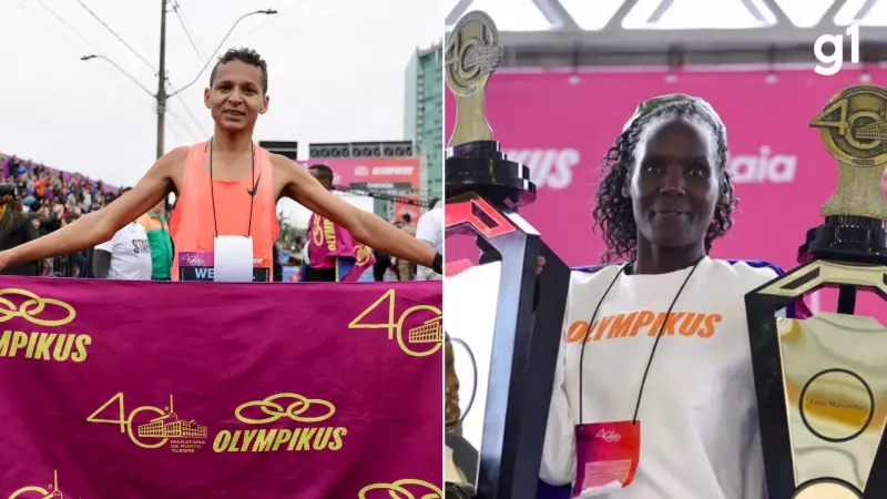 40ª Maratona Internacional de Porto Alegre: Brasileiro vence, quenianos dominam e jovem morre durante prova