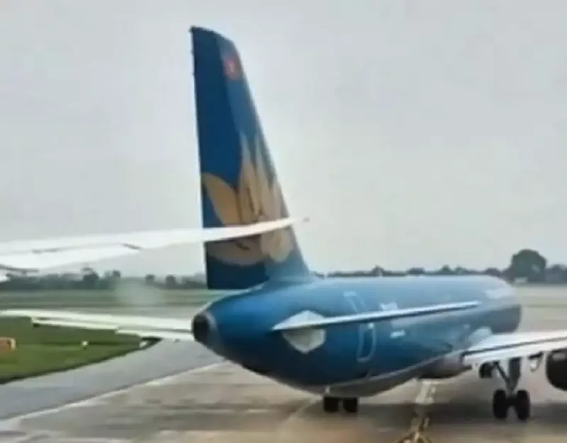 Acidente com avião no Vietnã: Aeronave perde leme durante pouso e causa susto no aeroporto