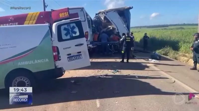 Acidente com ônibus do IFPA deixa estudantes feridos na rodovia PA-150