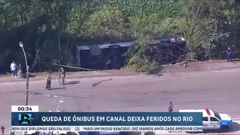 Acidente com ônibus no Rio de Janeiro deixa 19 pessoas internadas: veja detalhes