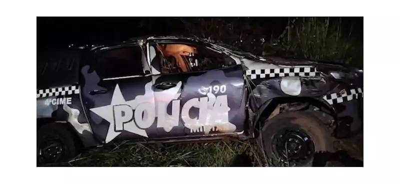 Acidente com viatura policial deixa agentes feridos em Altamira, Pará