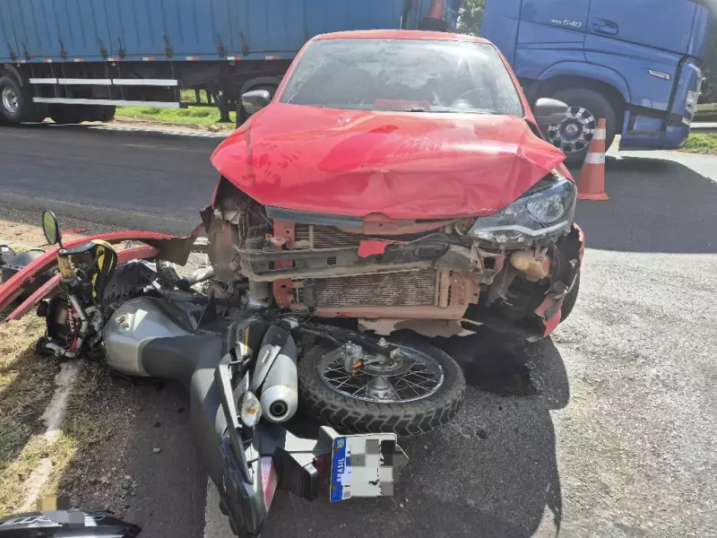 Acidente envolvendo motociclistas nas BRs 010 e 222 deixa dois feridos no Maranhão