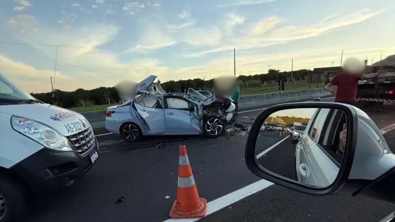 Acidente grave na SP-294 em Vera Cruz deixa motorista em estado crítico