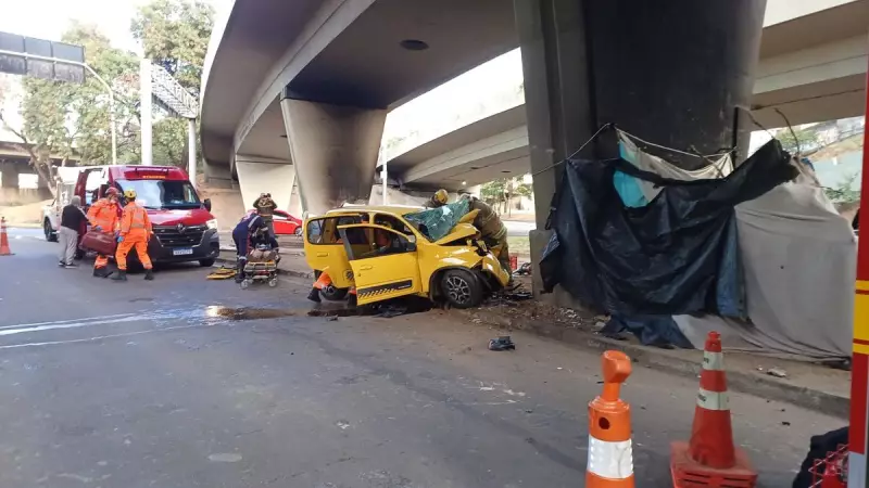 Acidente na capital mineira deixa cinco feridos: veja detalhes